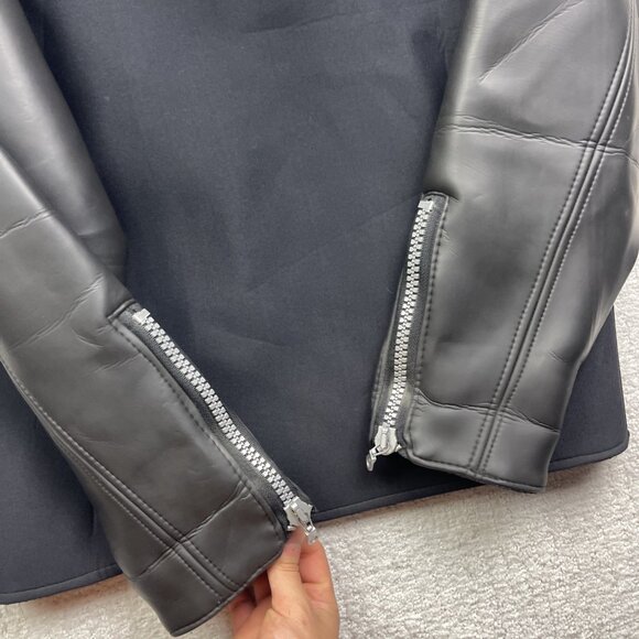 VTG Sea-doo Bombardier Racing Biker Neoprene Jacket Quilted Black Men S Jet Ski - Picture 13 of 14